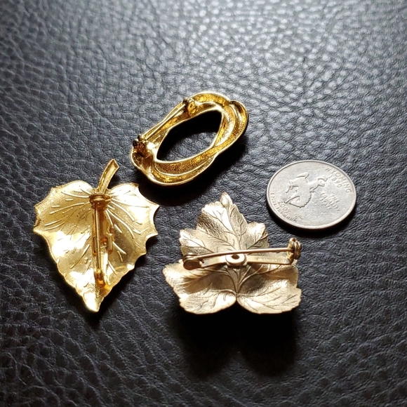 Lot of 3 vintage brooches - Picture 10 of 10